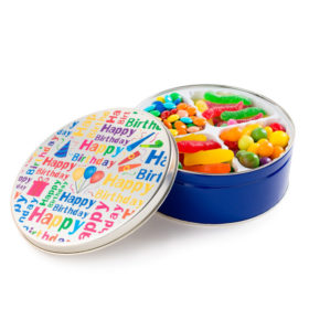 Birthday Gift Tin - Blue