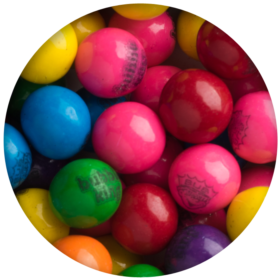 Bubble King Assorted Gumballs
