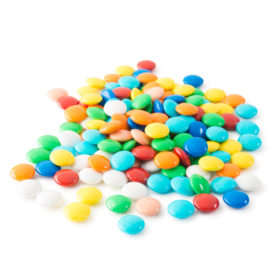 Colorful Chocolate Lentils