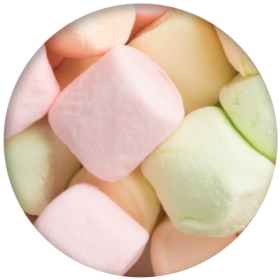 Large Flavored Marshmallows - 1.25 lbs