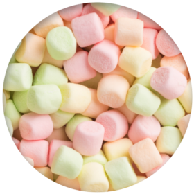 Bulk Mini Flavored Marshmallows 8.8 lb