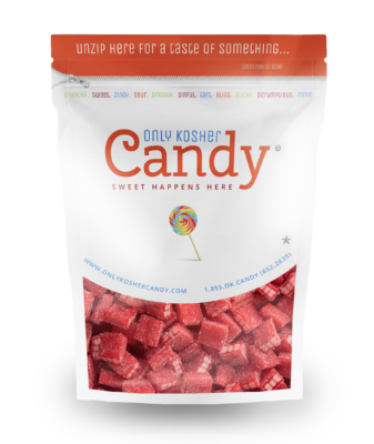 Alternative view of Strawberry Sour Cubes