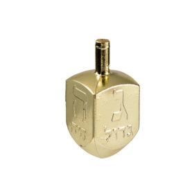 Gold Plastic Dreidel