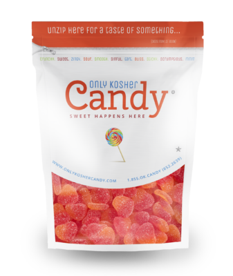 Alternative view of Gummy Peach Hearts