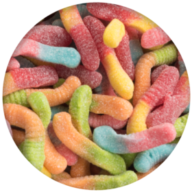 Jelly Belly Neon Sour Worms