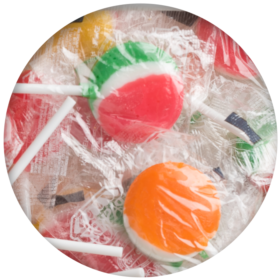 Rainbow Lollipops