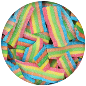 Sour Rainbow Belts
