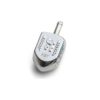 Silver Metallic Dreidel