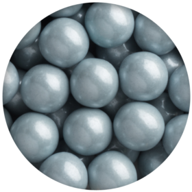 Shimmer Silver Gumballs