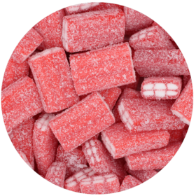 Sour Strawberry Cubes