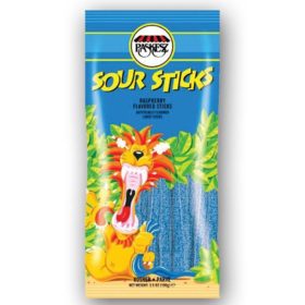 Paskesz Raspberry Sour Sticks (3.5 oz)