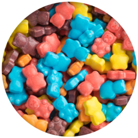 Teddy Bears Coated Pressed Candies