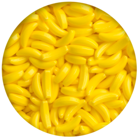 Bananas Coated Pressed Candies