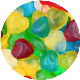 Assorted Gummy Hearts