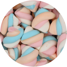 Unicorn Twists Marshmallows - 1.25 lb