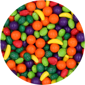 Nitwitz Mini Fruit Coated Pressed Candies