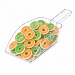 Peach and Apple Sour Gummy Rings