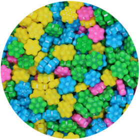 Flowers Coated Pressed Candies