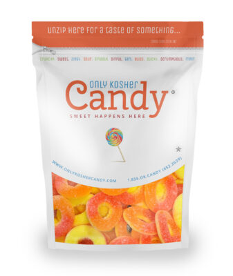 Alternative view of Sour Peach Gummy Rings