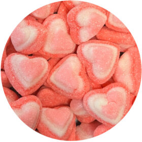 Triple Layered Gummy Hearts