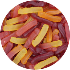 Organic Gummy Worms Candy