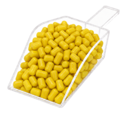 Mini 3 Bala Candy - Yellow Pineapple
