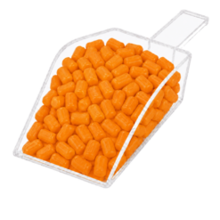 Mini 3 Bala Candy - Orange
